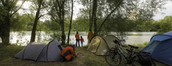 Camping au bord de la Moselle