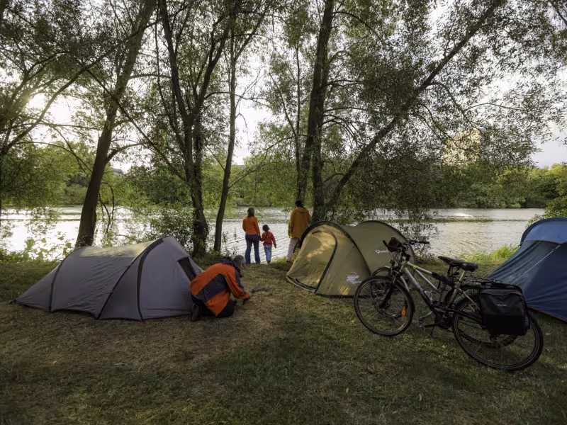 Camping au bord de la Moselle