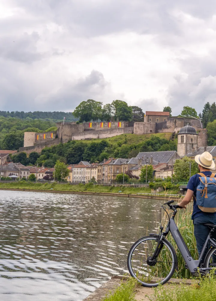 La Voie à vélo en Moselle à Sierck-les-Bains