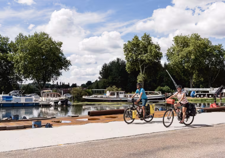 Port-sur-Saône - Vélo - La Voie Bleue - Haute-Saône - Bourgogne-Franche-Comté