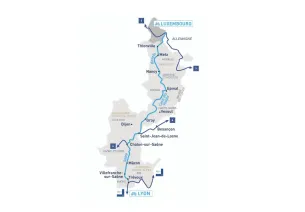 Aansluiting met andere fietsroutes