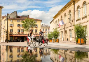 Découverte d'Épinal à vélo - La Voie Bleue